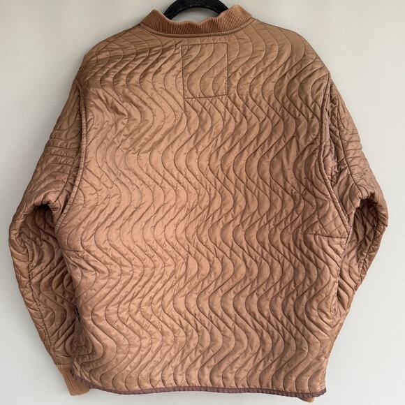 Vintage Mens Ralph Lauren brown quilted jacket - barn - chore - puffer - size L - Picture 2 of 16